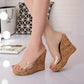 👡 LIMITED-TIME 50% OFF! ✨ Platform Wedge Sandals – Chic, Transparent Strap, Slip-On, 11cm Heel ✨