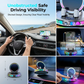 🎉 2026 Sale — Over 50,000 Sold! 🚗 RGB Electric Car Phone Mount with Wireless Charging – Auto-Clamping & 15W Fast Charge ⚡