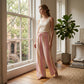 🌊 LIMITED-TIME 50% OFF! ✨ Women's Striped Pants – Wide Leg, Drawstring, Summer, Casual 🩷
