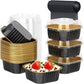 🧁 LIMITED-TIME 50% OFF! ✨ 10 PCS Aluminum Baking Cups – with Lids, Oven & Air Fryer Safe, Disposable ✨
