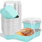 🧁 LIMITED-TIME 50% OFF! ✨ 10 PCS Aluminum Baking Cups – with Lids, Oven & Air Fryer Safe, Disposable ✨