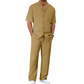 👔 LIMITED-TIME 50% OFF! ✨ Men's Short Sleeve Set – Shirt & Pants, Casual, Camp Collar, Relaxed Fit ✨