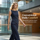 👔 LIMITED-TIME 50% OFF! ✨ Women's Pinstripe Wrap Waist Jumpsuit – Asymmetrical Top, Wide Leg, Power Silhouette 💼