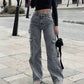 👖 LIMITED-TIME 50% OFF! ✨ Women's Denim Cargo Jeans – Wide Leg, High Waist, Multi-Pocket, Stretch ✨