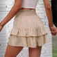 👗 LIMITED-TIME 50% OFF! ✨ Stretch Waist Short Skirt – Layered, Flared, Solid Colors, Comfortable ✨