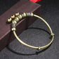 ✨ LIMITED-TIME 50% OFF! ✨ Adjustable Bell Bangle – Vintage Brass, Beads, Jingle, Lightweight 💫