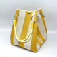 👜 LIMITED-TIME 50% OFF! ✨ Striped Knit Bucket Bag – Handwoven, Rope Handle, Spacious ✨