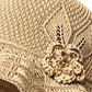 👒 LIMITED-TIME 50% OFF! ✨ Women's Crochet Bucket Hat – Flower Accent, Wide Brim, Cotton ✨