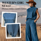 👔 LIMITED-TIME 50% OFF! ✨ Women's 2-Piece Set – Sleeveless Top, Tapered Pants, Chic ✨