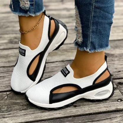 👟 LIMITED-TIME 50% OFF! ✨ Women's Slip-On Shoes – Cut-Out, Breathable, Air Cushion, Lightweight ✨