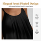 👕 LIMITED-TIME 50% OFF! ✨ Summer Camisole – Pleated, Breezy, Loose Fit, Casual ✨