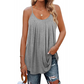 👕 LIMITED-TIME 50% OFF! ✨ Summer Camisole – Pleated, Breezy, Loose Fit, Casual ✨