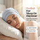 👒 BUY 1 GET 1 FREE! ✨ Soft Stretch Turban Cap – Milk Silk, Anti-Slip, Multi-Use ✨