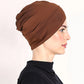 👒 BUY 1 GET 1 FREE! ✨ Soft Stretch Turban Cap – Milk Silk, Anti-Slip, Multi-Use ✨