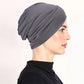 👒 BUY 1 GET 1 FREE! ✨ Soft Stretch Turban Cap – Milk Silk, Anti-Slip, Multi-Use ✨