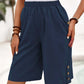 👖 LIMITED-TIME 50% OFF! ✨ Women's Elastic Waist Capri Pants – Comfort Fit, Casual, Easy Pull-On 🌿