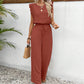 🎉 2026 Sale — Over 35,000 Sold! 👗 Women's Sleeveless Top & Wide-Leg Pants Set 🌴