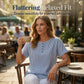 👕 LIMITED-TIME 50% OFF! 🌊 Women's Casual Striped Henley Shirt – Relaxed Fit, Classic Henley Neck, Effortless Style ✨