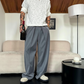 👖 LIMITED-TIME 50% OFF! ✨ Men's Pleated Wide-Leg Trousers – Elastic Waist, Dr