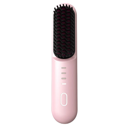 ✨ LIMITED-TIME 50% OFF! ✨ Cordless Ceramic Hair Straightening Brush – Salon Results, Fast Heat, Travel-Ready ✨