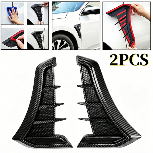 🏁 LIMITED-TIME 50% OFF! ✨ Car Side Fender Vents Stickers – Sporty, Scratch Cover ✨