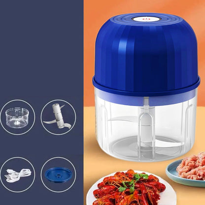 🥘 LIMITED-TIME 50% OFF! ⚡ Wireless Mini Electric Food Chopper – One-Touch, USB Rechargeable, Easy Clean ✨