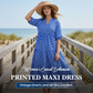 👗 LIMITED-TIME 50% OFF! ✨ Bohemian Printed Maxi Dress – Casual, Flowy, Chic ✨