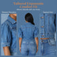 👖 LIMITED-TIME 50% OFF! ✨ Women's Cropped Denim Jacket – Puff Sleeve, 2 Colors, S-3XL 🌾
