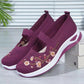👟 LIMITED-TIME 50% OFF! ✨ Knitted Cloth Shoes – Soft Sole, Hook-Loop, Floral Embroidery ✨