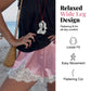 🌸 LIMITED-TIME 50% OFF! ✨ Satin Lace Trim Shorts – Wide Leg, Silky Smooth ✨