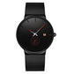 ⌚ LIMITED-TIME 50% OFF! ✨ Men's Minimalist Quartz Watch – Waterproof, Stainless Steel Mesh ✨