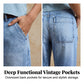👖 LIMITED-TIME 50% OFF! ✨ Women's Cropped Barrel Jeans – High Waisted, Wide Leg, Vintage ✨