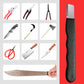 🔪 BUY 1, GET 1 FREE! ✨ Portable Scissors Knife Sharpener – 2-in-1, Durable, Non-Slip Grip 🌲