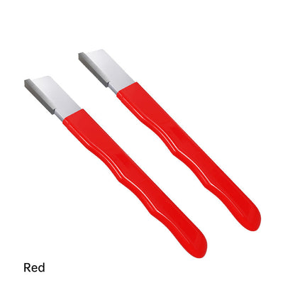 🔪 BUY 1, GET 1 FREE! ✨ Portable Scissors Knife Sharpener – 2-in-1, Durable, Non-Slip Grip 🌲