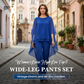 👔 LIMITED-TIME 50% OFF! ✨ Women's High-Low Top & Pants Set – Loose, Wide-Leg ✨