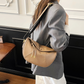 👜 50% OFF NOW!✨ Modern Minimalist Crossbody Purse – Premium PU Leather Dumpling Bag – Adjustable Shoulder Strap 🤎
