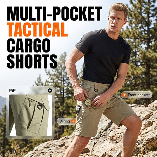 🩳 LIMITED-TIME 50% OFF! ✨ Men's Outdoor Cargo Shorts – Quick-Dry, Multi-Pocket ✨