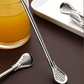 🥤 LIMITED‑TIME 50% OFF! ⚡ 304 Stainless Steel 2‑in‑1 Straw Spoon – Practical, Reusable, Multi‑Functional ✨