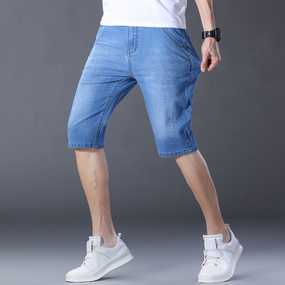 👖 LIMITED-TIME 50% OFF! ✨ Men's Summer Denim Shorts – Lightweight, Casual, Comfortable ✨