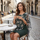 👗 LIMITED-TIME 50% OFF! ✨ Floral Overlay & Dress Set – Elegant, Feminine ✨