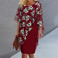 👗 LIMITED-TIME 50% OFF! ✨ Floral Overlay & Dress Set – Elegant, Feminine ✨