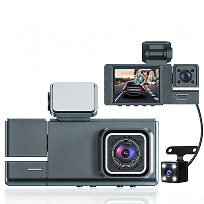 📹 LIMITED-TIME 50% OFF! ✨ 3-Channel 1080p Dash Cam – Front, Rear, Interior, Wi-Fi ✨