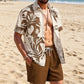 🎉 2026 Sale — Over 44,000 Sold!🌴 Men's Hawaiian Shirt & Shorts 2-Piece Set 👕