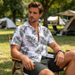 🎉 2026 Sale — Over 44,000 Sold!🌴 Men's Hawaiian Shirt & Shorts 2-Piece Set 👕