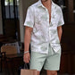 🎉 2026 Sale — Over 44,000 Sold!🌴 Men's Hawaiian Shirt & Shorts 2-Piece Set 👕