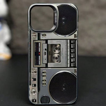 📻 LIMITED-TIME 50% OFF! ✨ Retro Boombox Phone Case – 80s Style, TPU, Protective ✨