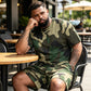🎯 LIMITED-TIME 50% OFF! ✨ Men's Camo Print T-Shirt & Shorts Set – Coordinated, Relaxed, Breathable 🌿