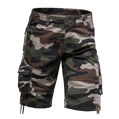 🩳 LIMITED-TIME 50% OFF! ✨ Men's Camo Cargo Shorts – Multi-Pocket, Adjustable, Durable ✨