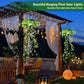 ✨ LIMITED-TIME 50% OFF! ✨ Solar Hanging Grass Light – Realistic Foliage, Warm White, IP65 ✨