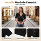 🌞 LIMITED-TIME 50% OFF! ✨ V-Neck Button Down Crop Top Sweater – Breathable Crochet, Hollow-Out Knit, Versatile Styling 🌸